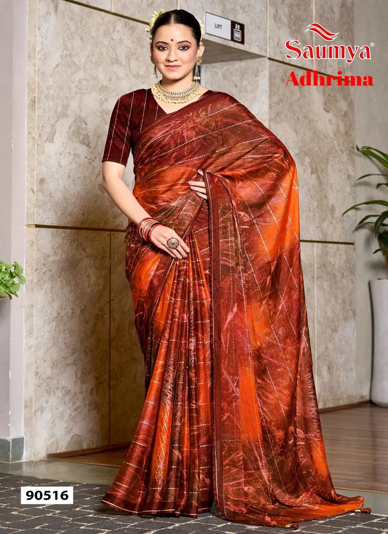 Saumya By Adhrima Georget Saree Wholesale Clothing Distributors In India